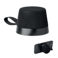 Draadloze speaker met magneet en ophanglus, zwart