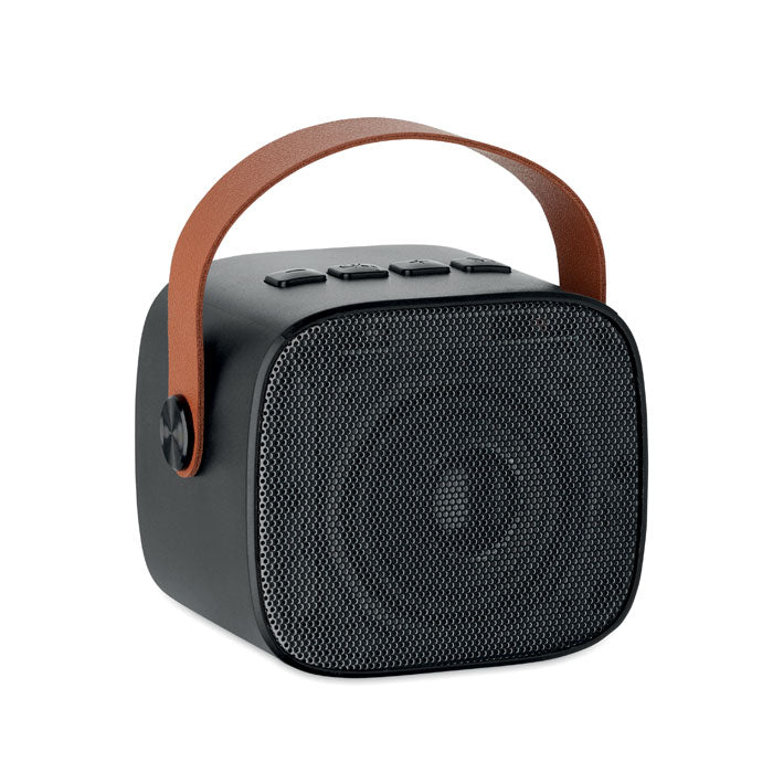 Draadloze speaker met handvat, 4 uur speeltijd, zwart