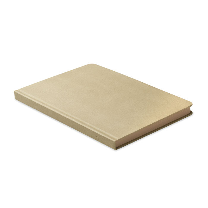 A5 notitieboek met kaft van suikerrietvezel, khaki