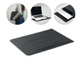 3-in-1 laptophoes 16 inch met standaard en muismat, zwart
