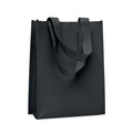 Klein goodiebag met korte hengsels, zwart
