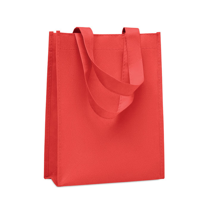 Klein goodiebag met korte hengsels, rood