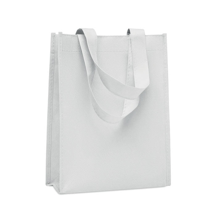 Klein goodiebag met korte hengsels, wit