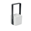 Binnentuintje met ledverlichting, wit