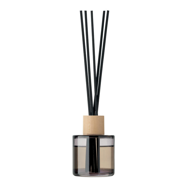 Geurstokjes vanille, 50 ml, zwart