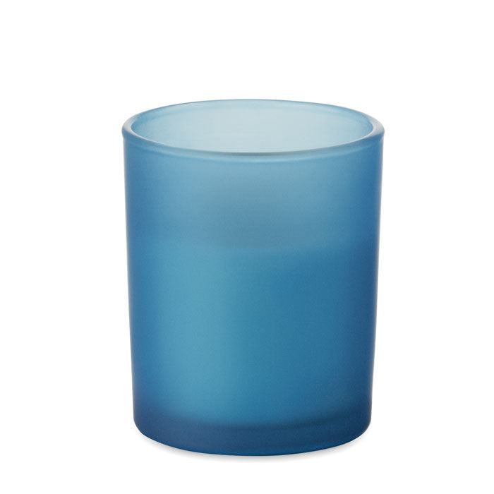 Geurkaars in glas, blauw