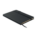 A5 notitieboek met ingebouwde USB-stick (16 GB), zwart