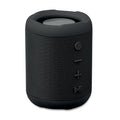 Draadloze speaker met stoffen afwerking, zwart