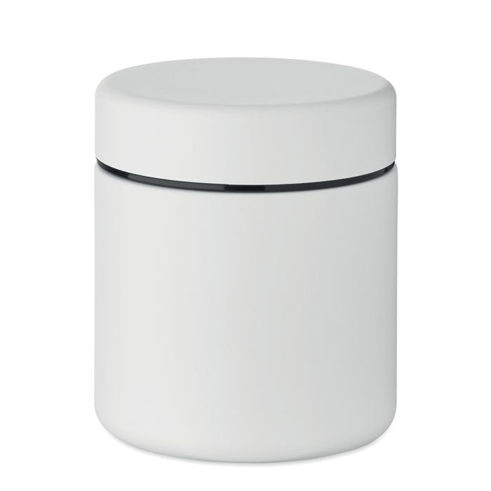 Geïsoleerde lunchbox 500 ml van gerecycled roestvrij staal, wit