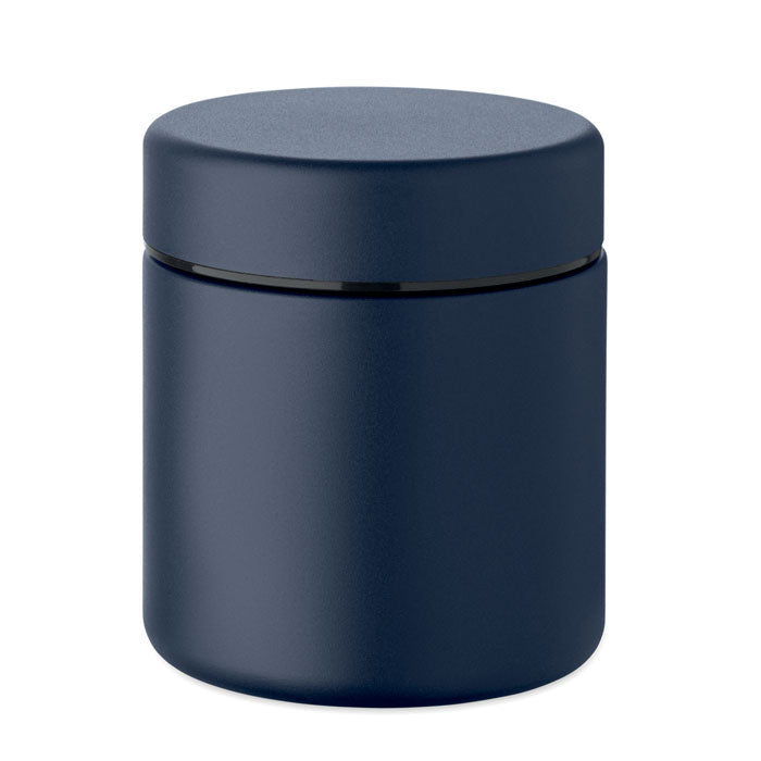 Geïsoleerde lunchbox 500 ml van gerecycled roestvrij staal, marineblauw