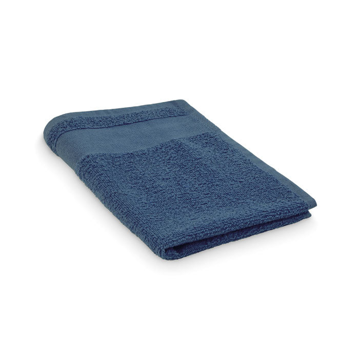 Handdoek van katoen, blauw