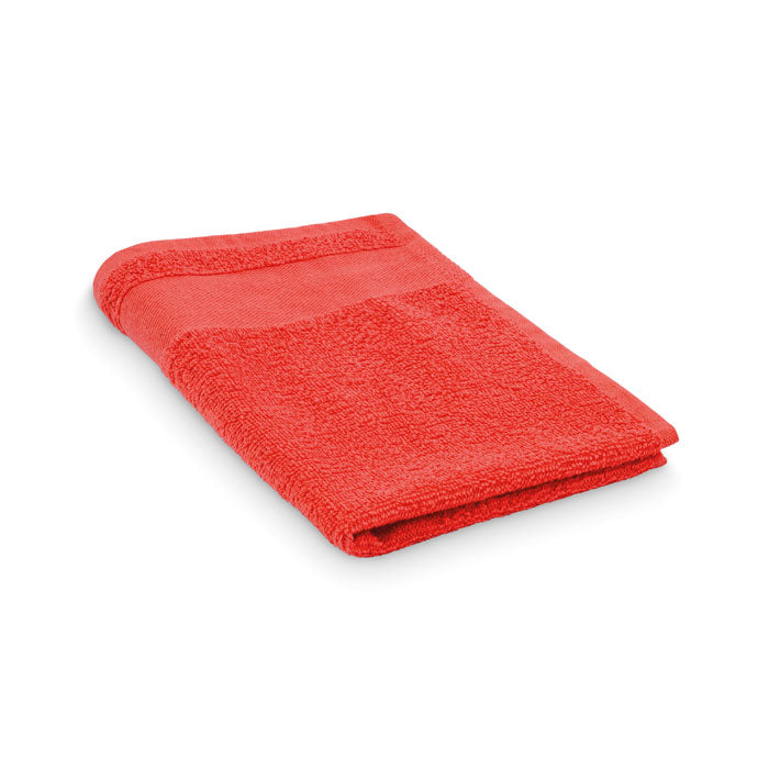 Handdoek van katoen, rood