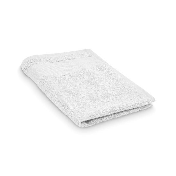 Handdoek van katoen, wit