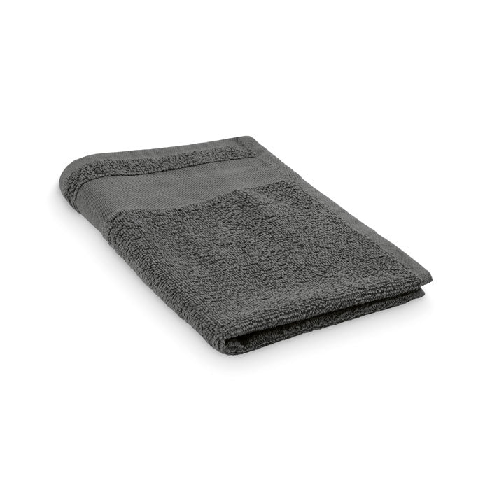 Handdoek van katoen, steengrijs