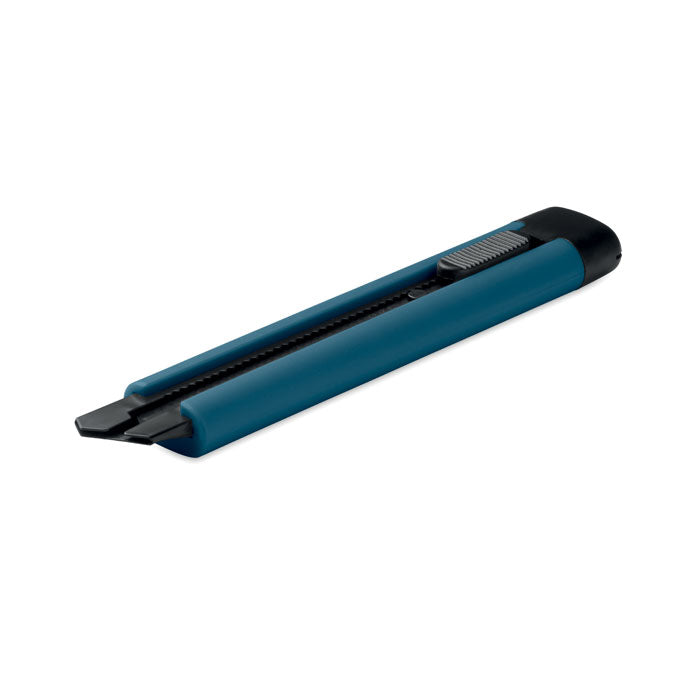 Afbreekmes met extra vervangmesjes, blauw
