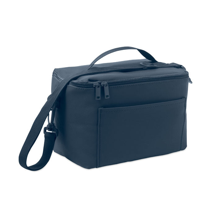 Koeltas 5,5 liter met schouderriem, blauw