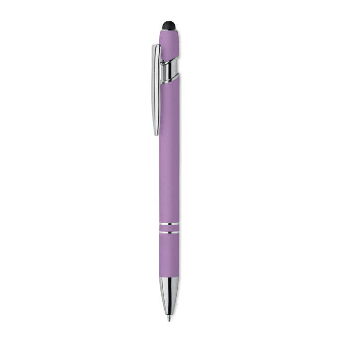 Stylus-pen van gerecycled aluminium, violet