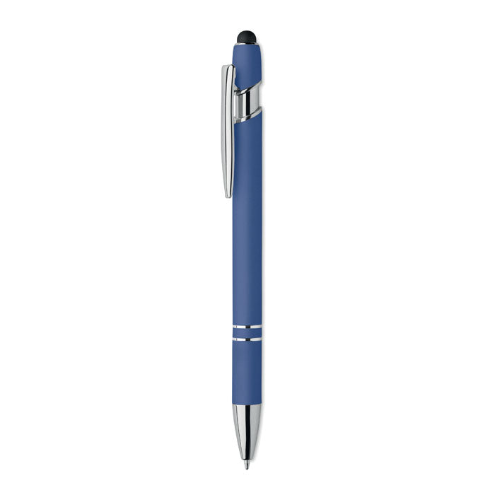 Stylus-pen van gerecycled aluminium, royal blauw