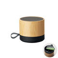 Draadloze speaker met bamboe behuizing, hout