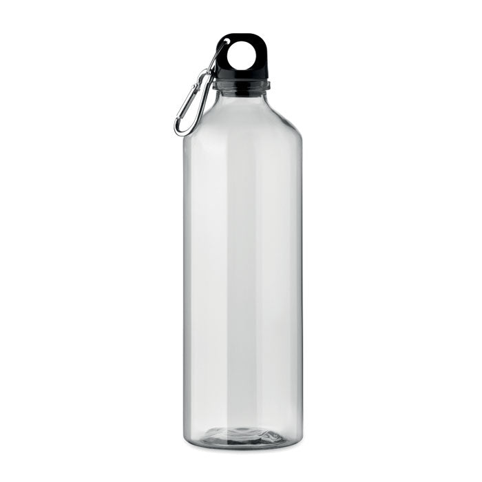 Drinkfles 750 ml met karabijnhaak, transparant