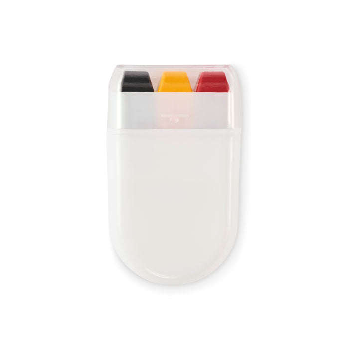 Bodypaintstick in vlaggenkleuren, zwart