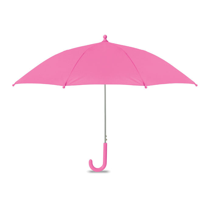 Automatische kinderparaplu, 18 inch, fuchsia
