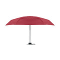 Compacte 5-voudige paraplu met opbergpouch, bordeaux