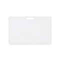Badgehouder voor lanyard, 54 x 86 mm, wit