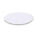 Ronde muismat voor sublimatiedruk, wit