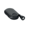 Oplaadbare LED-boekenlamp met clip, zwart
