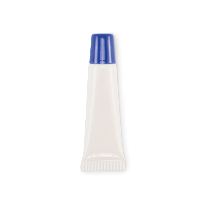 Vegan lipglosscrème met SPF10, vanillesmaak, blauw