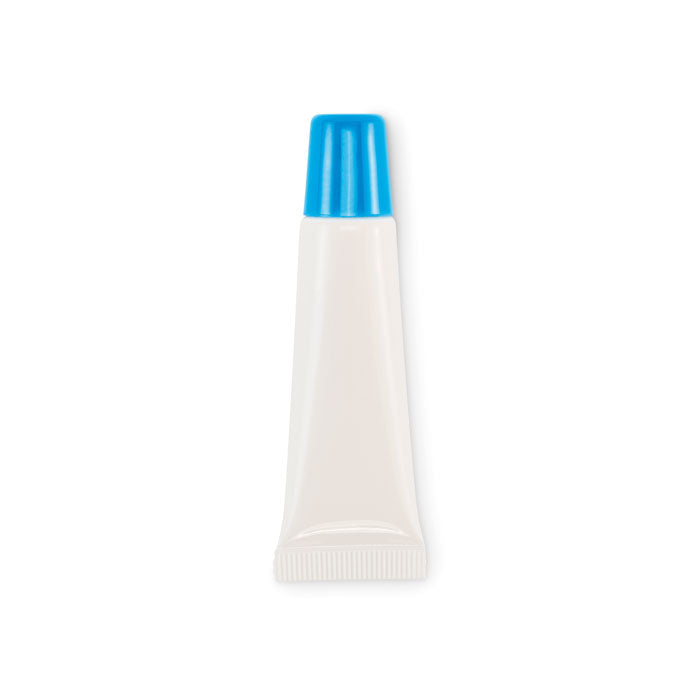 Vegan lipglosscrème met SPF10, vanillesmaak, turquoise