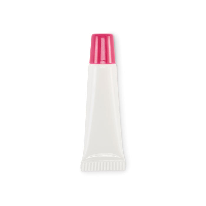 Vegan lipglosscrème met SPF10, vanillesmaak, fuchsia