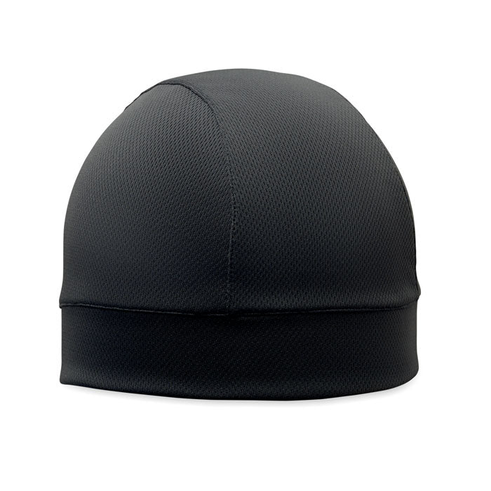 Koelende sportbeanie, zwart