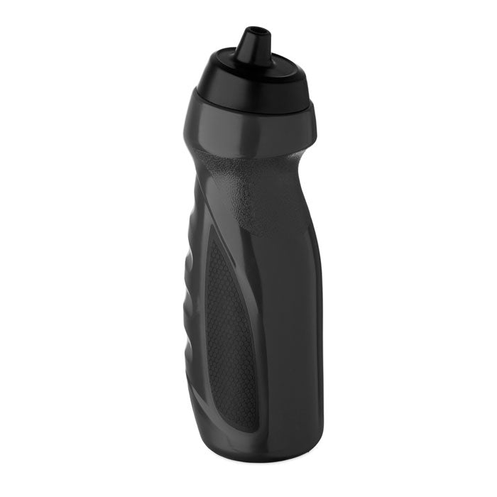 Sportfles met handgreep, 700 ml, zwart