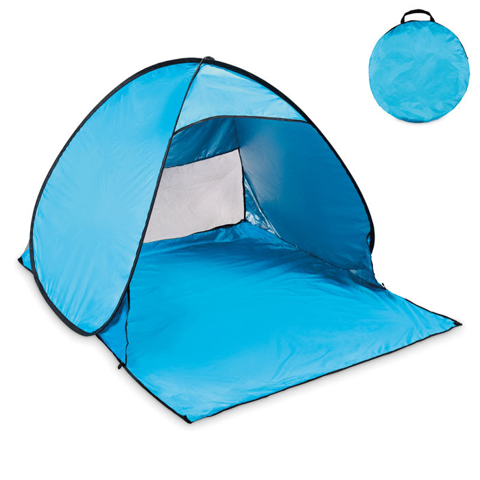 Strandtent voor 2 personen, turquoise