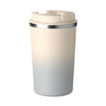 Dubbelwandige RVS beker, 350 ml, grijs