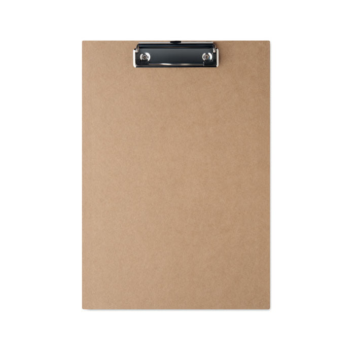 A4-klembord met papieren omslag, beige