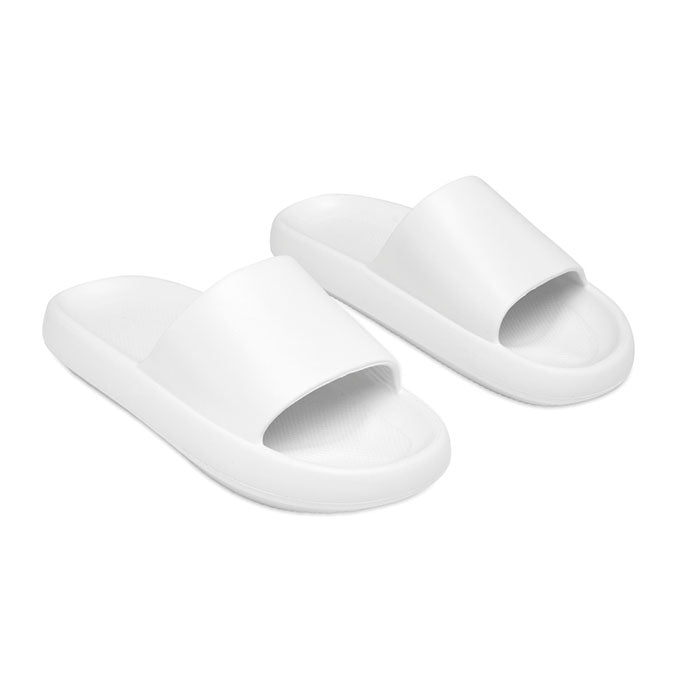 Unisex badslippers van EVA, wit