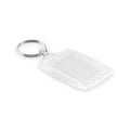 Acryl sleutelhanger met foto-inlay, transparant