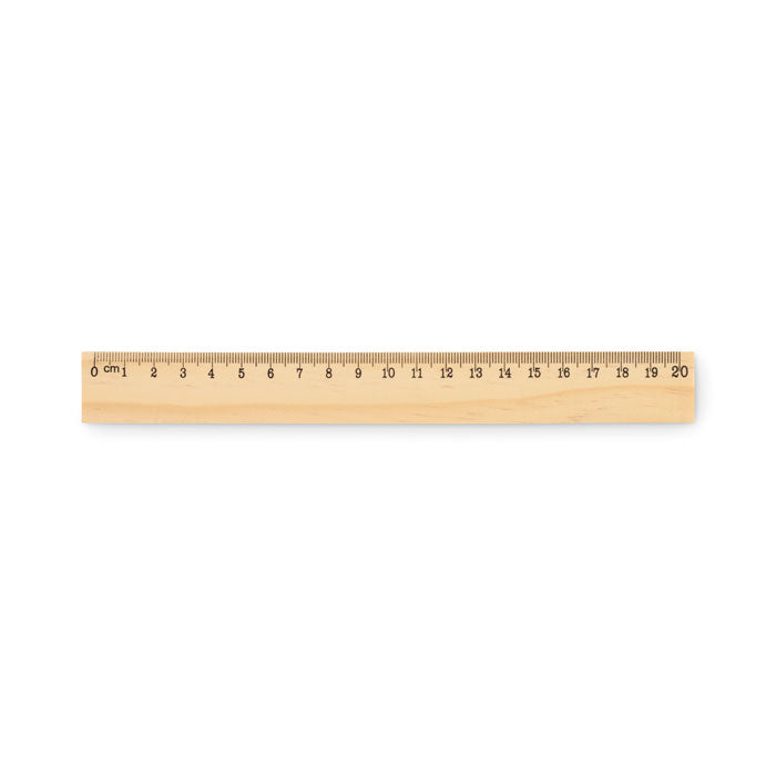 Houten liniaal, 20 cm, hout