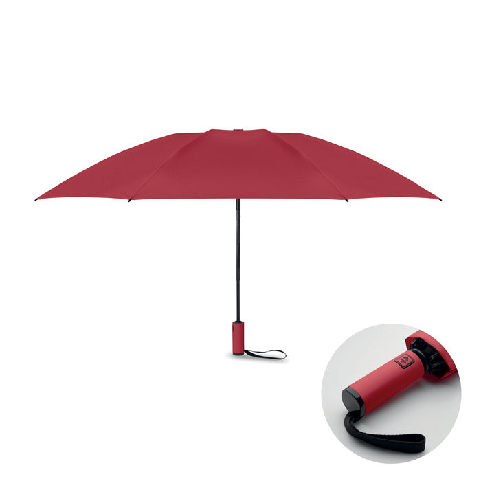 Omgekeerde windbestendige paraplu, 23 inch, bordeaux