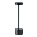 Oplaadbare tafellamp met 24 LED's, zwart