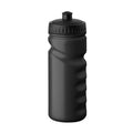 Sportdrinkfles met handgreep, 500 ml, zwart