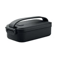 Luchtdichte lunchbox, 800 ml, zwart