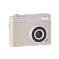 Digitale camera met LCD-scherm, beige