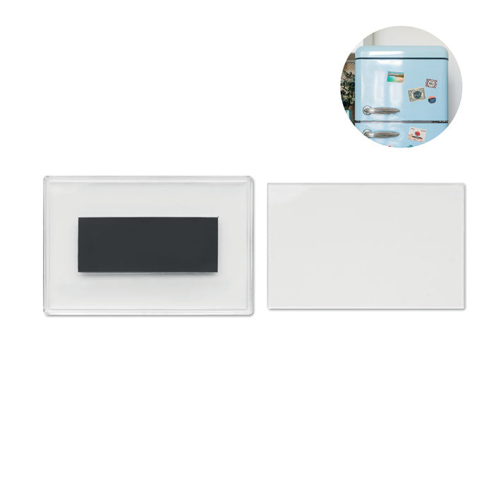 Magnetische fotohouder van acryl, transparant