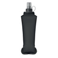 Opvouwbare waterfles met bijtventiel, 500 ml, zwart