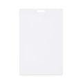 Badgehouder voor lanyard, 120 x 80 mm, wit