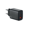 GaN-wandlader met snellaadfunctie, 65W, zwart
